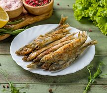 Жареная мойва