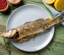 Сибас с розмарином