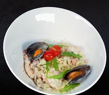Паста Три мяса