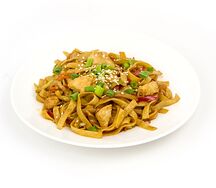 Лапша Удон с курицей