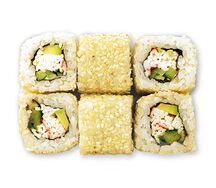 Ролл Калифорния в кунжуте лайт
