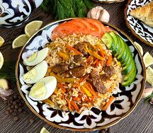 Плов с говядиной