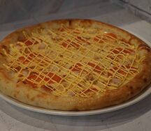 Пицца сырная курочка