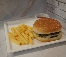 Бургер с сыром