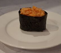 Острая креветка в нори