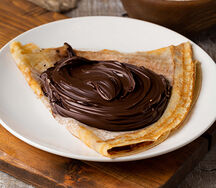 Блин с шоколадной пастой Nutella