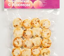 Сырники с изюмом в упаковке