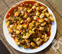 Курица жареная по-императорски Гун бао