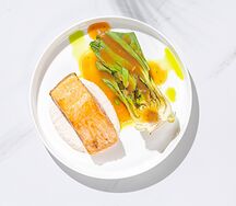 Стейк из лосося