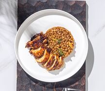 Перлотто с куриным бедром