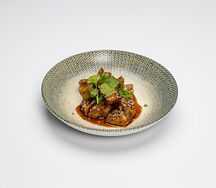 Баклажаны криспи с соусом на выбор