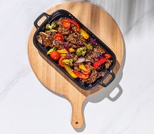 Слайсы из говядины в устричном соусе