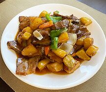 Говядина, тушенная с картофелем