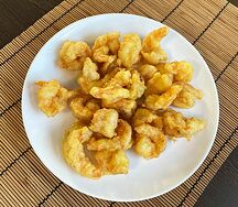 Креветка жареная в кляре