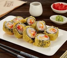 Темпура с креветкой