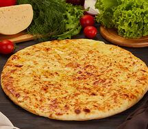 Пирог с курицей и зеленью