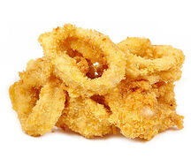 Кальмар в сухарях