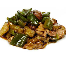 Свинина с баклажанами