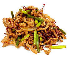 Свинина с острым перцем