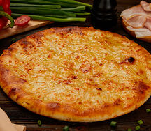 Пирог с картофелем и беконом