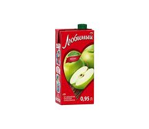 Сок Любимый яблочный