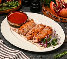 Люля кебаб из курицы с сыром