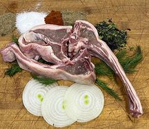 Баранья спинка в маринаде