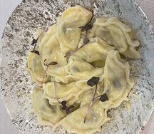 Вареники с картофелем и шампиньонами