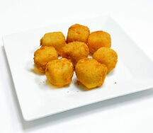 Кубики с курицей