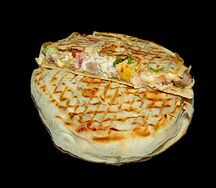 Денер с овощами и сыром