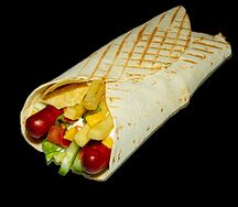 Гирос с колбасками