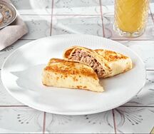 Блинчик с мясным фаршем 
