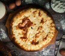 Осетинский пирог Два вида мяса