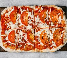 Римская пицца Маргарита