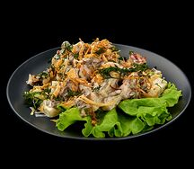 Салат с курицей и грибами