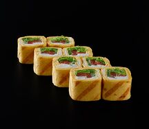 Мексиканский с копченым лососем