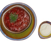 Борщ по-домашнему 
