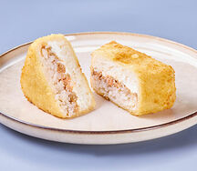 Онигири темпура с лососем терияки