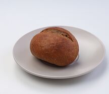 Булочка чёрная