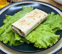 Ход-дог в лаваше 2 сосиски 