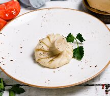 Хинкали с домашним сыром
