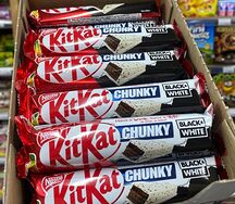 Шоколадный батончик Chunky Black & White Европа