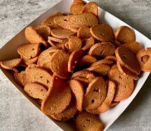 Сухарики со вкусом утки с брусникой