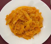 Капуста тушеная
