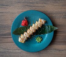 Ролл Филадельфия запеченная