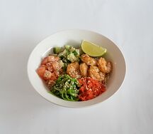 Поке с креветками