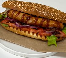 Хот-дог Курочка BBQ