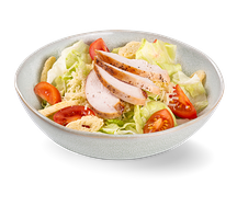 Салат Цезарь с курицей