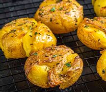 Картофель на мангале