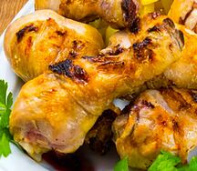 Шашлык из куриной голени